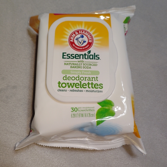 3 Pk Arm and hammer Deodorant Towelettes - Picture 6 of 8